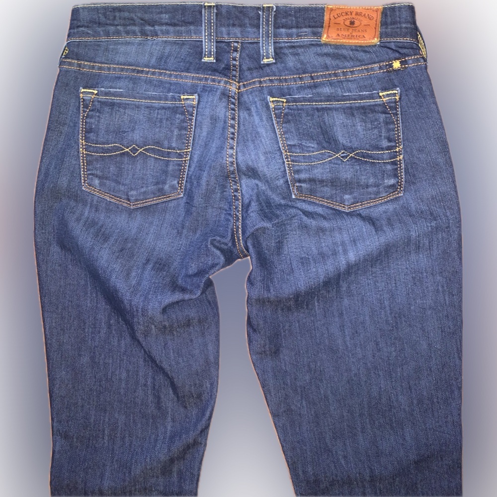 Lucky Brand Charlie Skinny Dark Wash Blue Jeans Women’s 0/25 - Picture 5 of 16